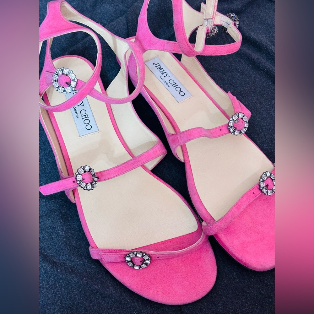 NWT Pink Jimmy Choo Sandals